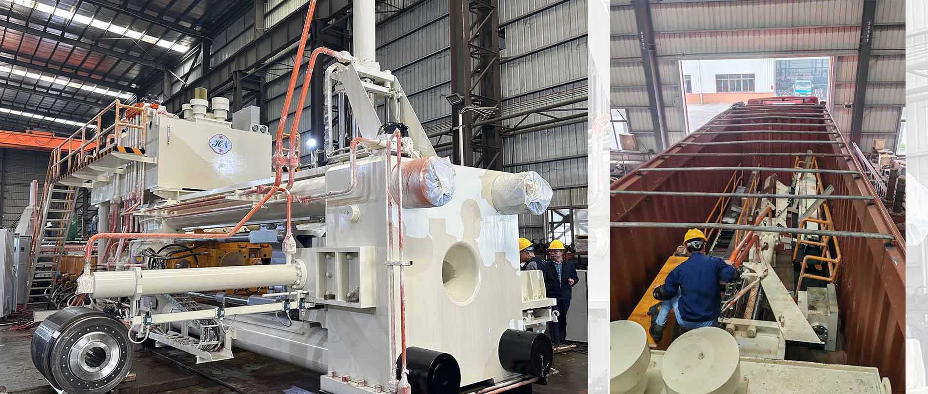 2200T Aluminum Extruder for NAMSUNG Company in Vietnam