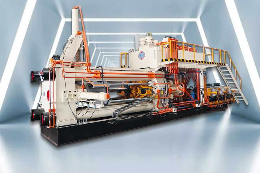 Aluminum extrusion machine